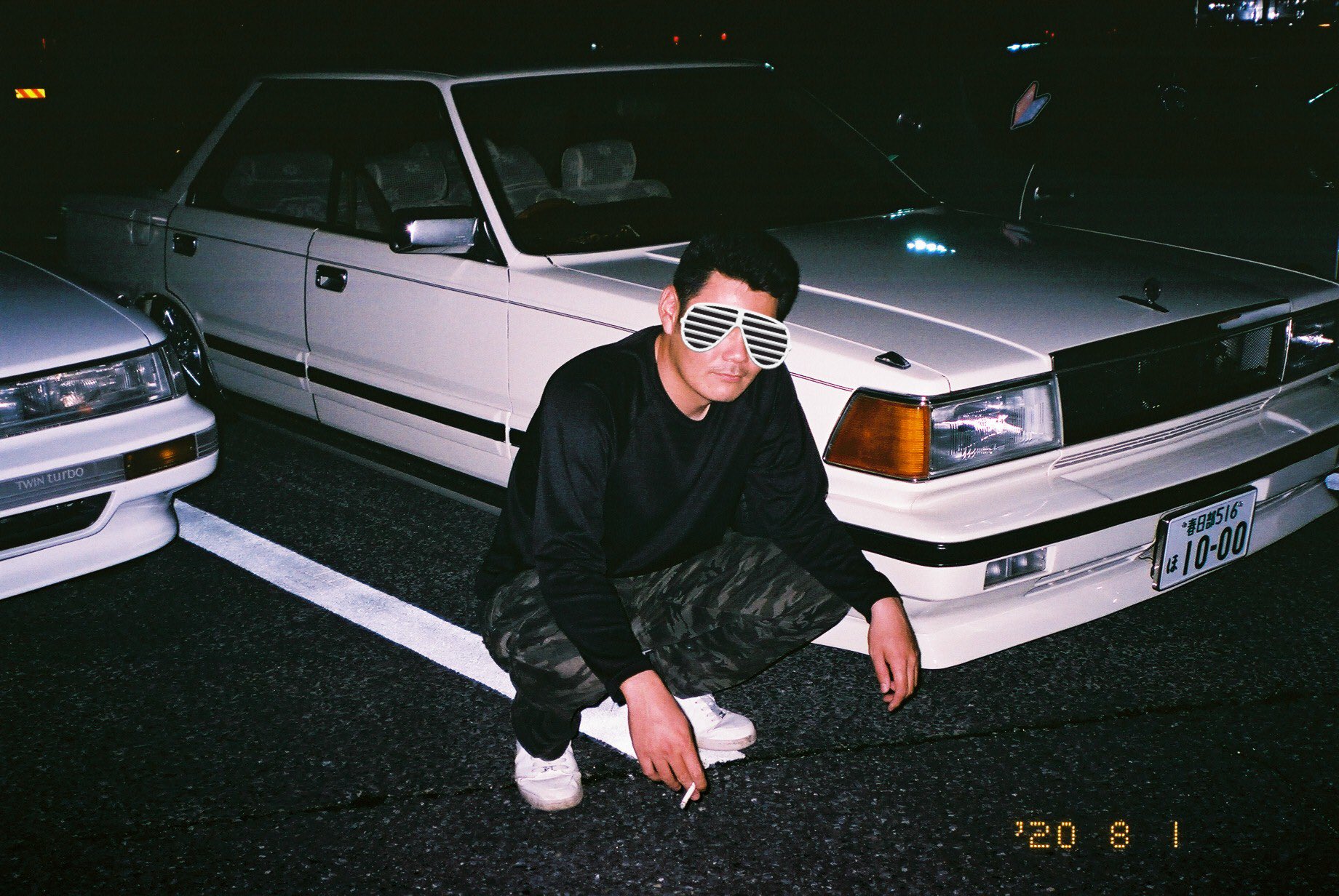 うちですうち๑ 改造車と人物 もフィルム写真だと定番だったよね T Co Habosj0yil Twitter