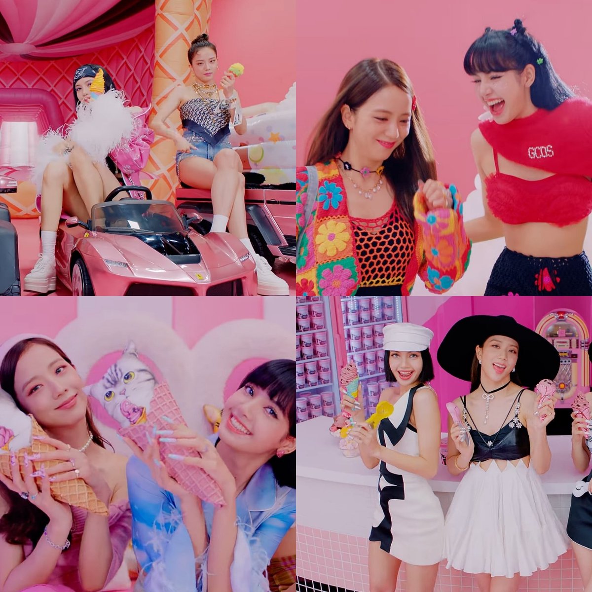  #IceCream Lisoo visuals and chemistry being superior