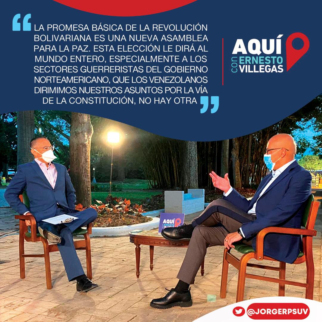 mippci_ven's tweet photo. 🗣️VP de Comunicación, Turismo y Cultura, @jorgerpsuv; durante entrevista @AquiConErnesto. 
Es esencial que los venezolanos recuperen este #6Dic la Asamblea Nacional para ponerla otra vez al servicio del país.
#UnidadPatriotaParaVencer https://t.co/3tNWMCxbY3