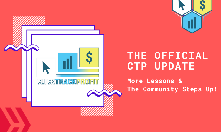 When community is king...We all win!

The CTP Tribe is something very special on #HIVE

We're so honored to be bridging the gap between the #blockchain and #Entrepreneurs around the #AffiliateMarketing industry!

peakd.com/hive-119826/@c…