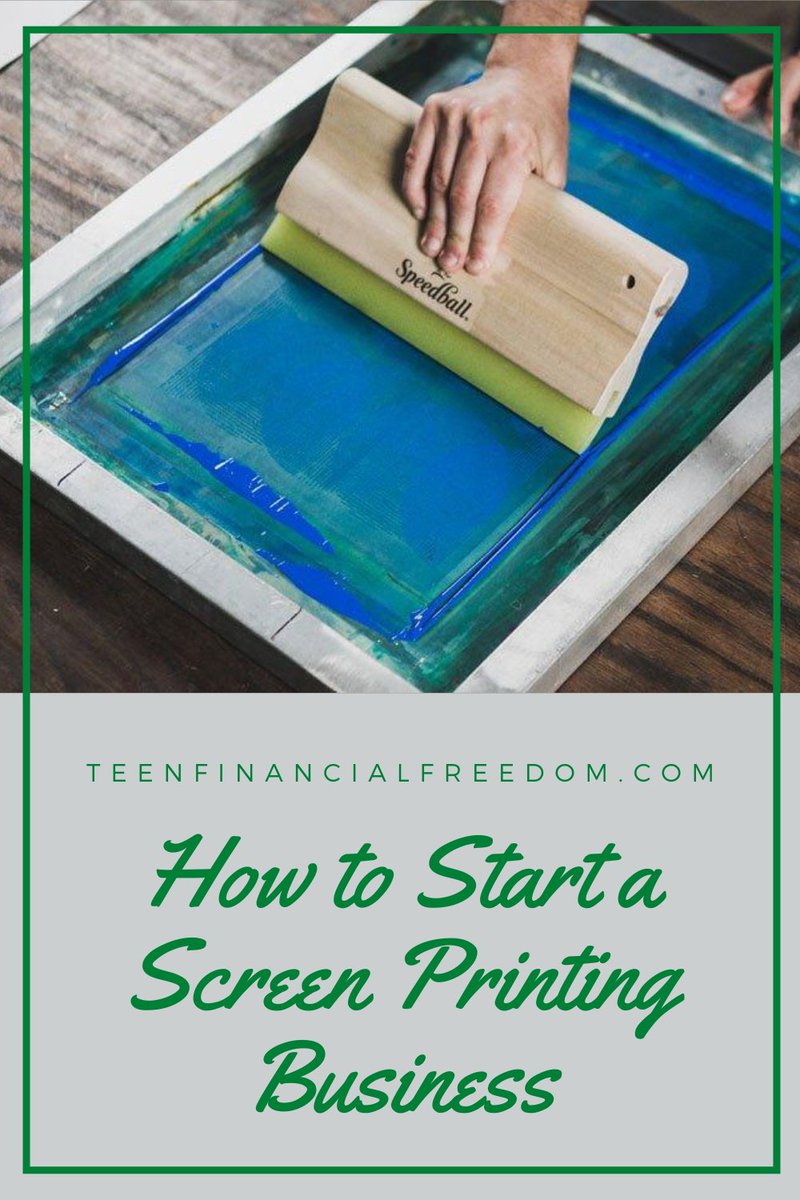 FinancialTeen's tweet photo. Are you looking to start a custom clothing business? Check out this post to see exactly how you can start your own screen printing business today!

https://t.co/bDI54I0gDN

#Teenfinancialfreedom #blog #financialadvice #teenmoney #business #entrepreneur #investing  #finance #money https://t.co/RMHi04Bvfc