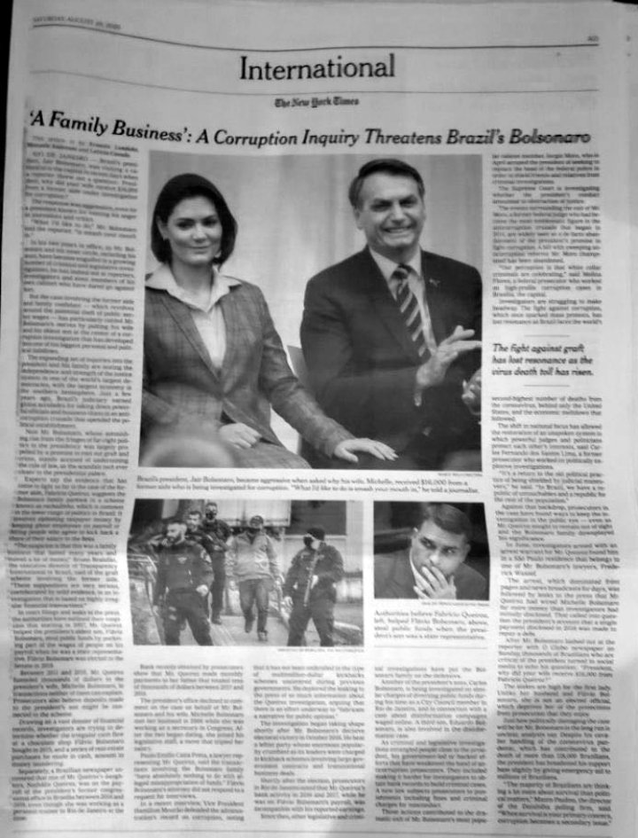 JRTRIPTOUR1's tweet photo. Nao pode isso gente, eles são a referência do que é ser honesto, no Brasil nunca houve família politica mais honesta e integra que essa, olha #NewYorkTimes vocês estão errados ta? Isso é ofensivo a essa família tão abençoado e ungida,
Kkkkkk assim dirão...
#taboa #eujasabia https://t.co/0PUeun4M5J