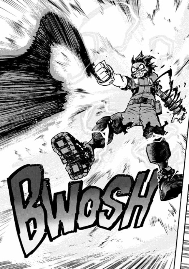 Kimberly Pham My Hero Academia Ch 2 Had Only 2 English Sfx This Week But There Was A Lot Of Emphasis On Blank Panels With No Dialogue Myheroacademia Mha ヒロアカ