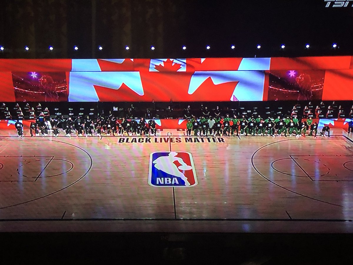 Game on!! <a href="/njsaul/">nick saul</a> <a href="/ScottAWolfe/">Scott Wolfe</a> Celtics here we come! <a href="/raptors/">Toronto Raptors</a> Rock! #steppingup #makingadifference #USAVote! #BLM