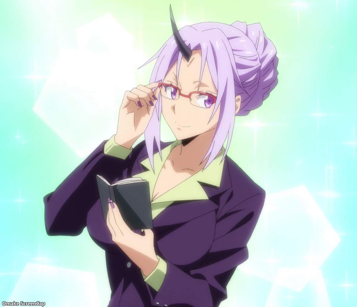 Shion- Poor girl can't cook to save anyone's life, but she means well. Seeing her in action was cool, and she's also cute. Really like her secretary look