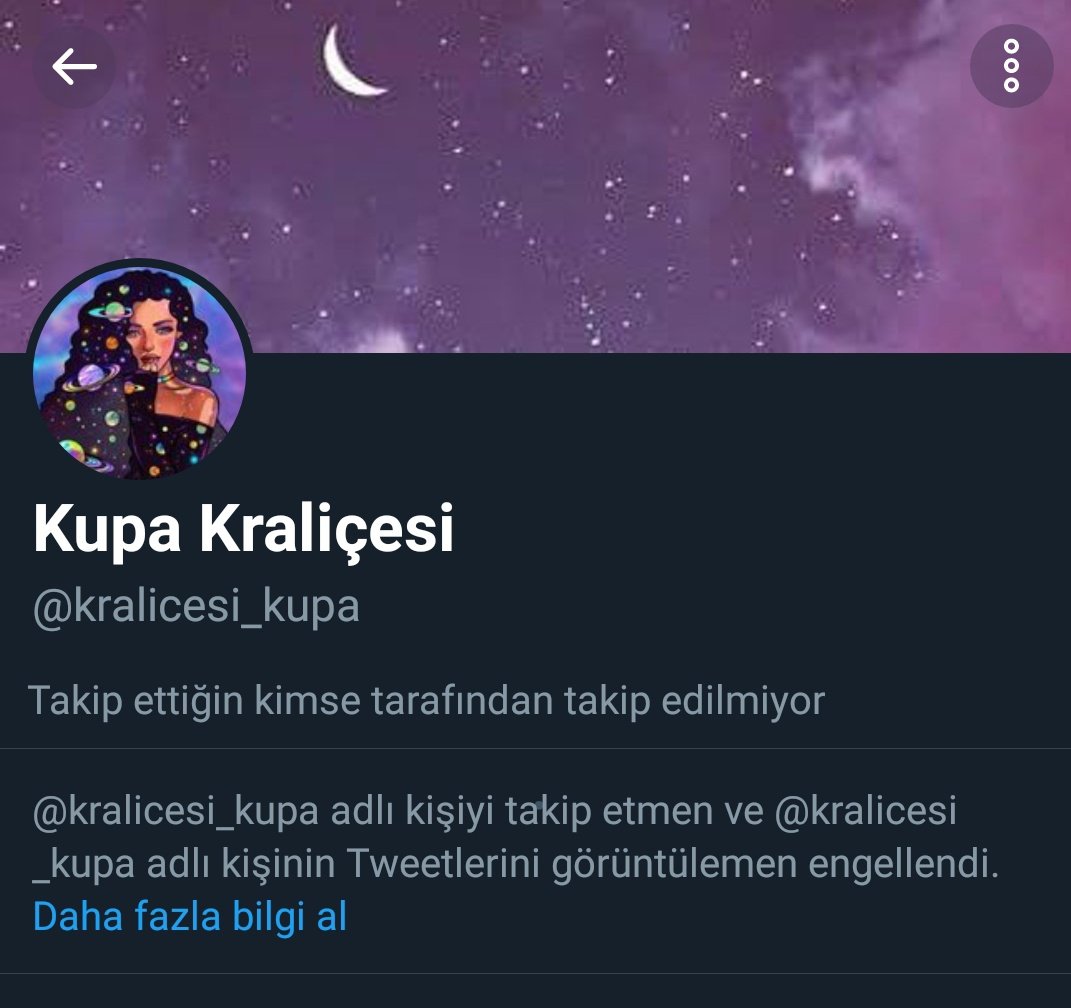 Hem kapak hem profil fotoğrafımızı çalıp, karışıklığa sebep olmuş hesap. Üstelik belirttikten sonra da engellediler. Hesabı açtığımızdan beri şuanki fotoğrafları ve mor kalp kullanıyoruz. En başta farklı foto kullanırken bizi görnce etkilenmiş sanırım <a href="/kralicesi_kupa/">Kupa Kraliçesi</a>