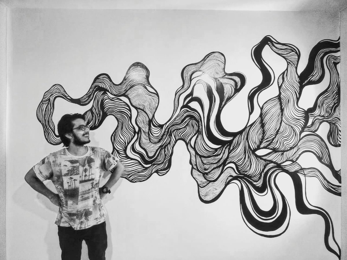 #wallart #wallpainting

#paidwork🖤