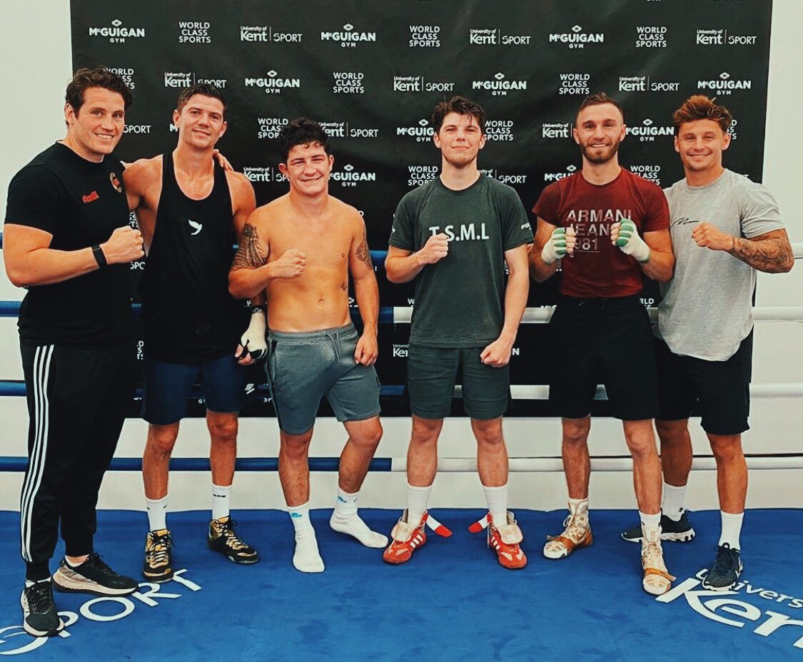 Back like I never left... Always a pleasure boys! <a href="/luke11campbell/">Luke Campbell MBE</a> <a href="/McGuigans_Gym/">Shane McGuigan</a> 🤝 #TeamPrice 💎