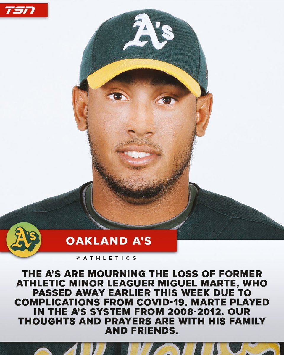 dead at 31Miguel Marte from Fairview  #NewJersey died from  #COVID. He was drafted into the minor leagues as a teenager. He worked in a warehouse before he died. He leaves behind 6-year old twins and a wife.  #MAGA  https://nypost.com/2020/05/18/remembering-the-lives-of-those-lost-to-the-coronavirus/