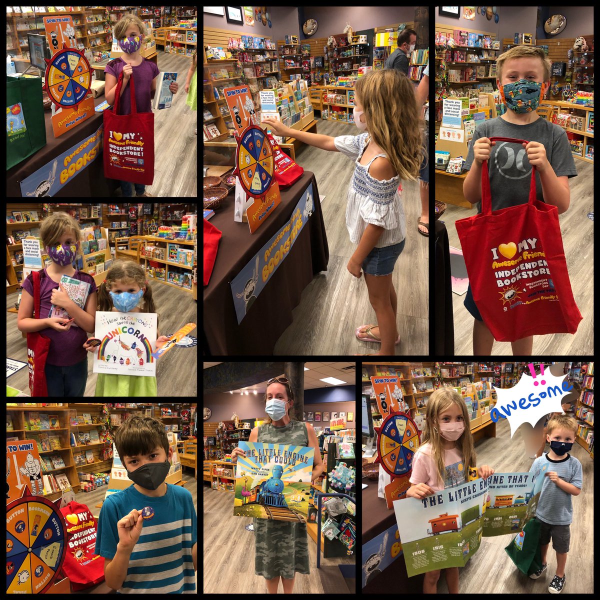 ChangingHandsJr's tweet photo. Congratulations to all our winners! Thank you to everyone for joining us yesterday for Independent Bookstore Day. We hope you had as much fun as we did. #independentbookstoreday2020 #awesomefriendlybookstore #books #funprizes #supportindiebookstores @SmilinAZTeacher https://t.co/xYoy2pNYk6
