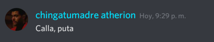 ContextSecta's tweet image. chingatumadre atherion Hoy, 9:29 p.m.
Calla, puta