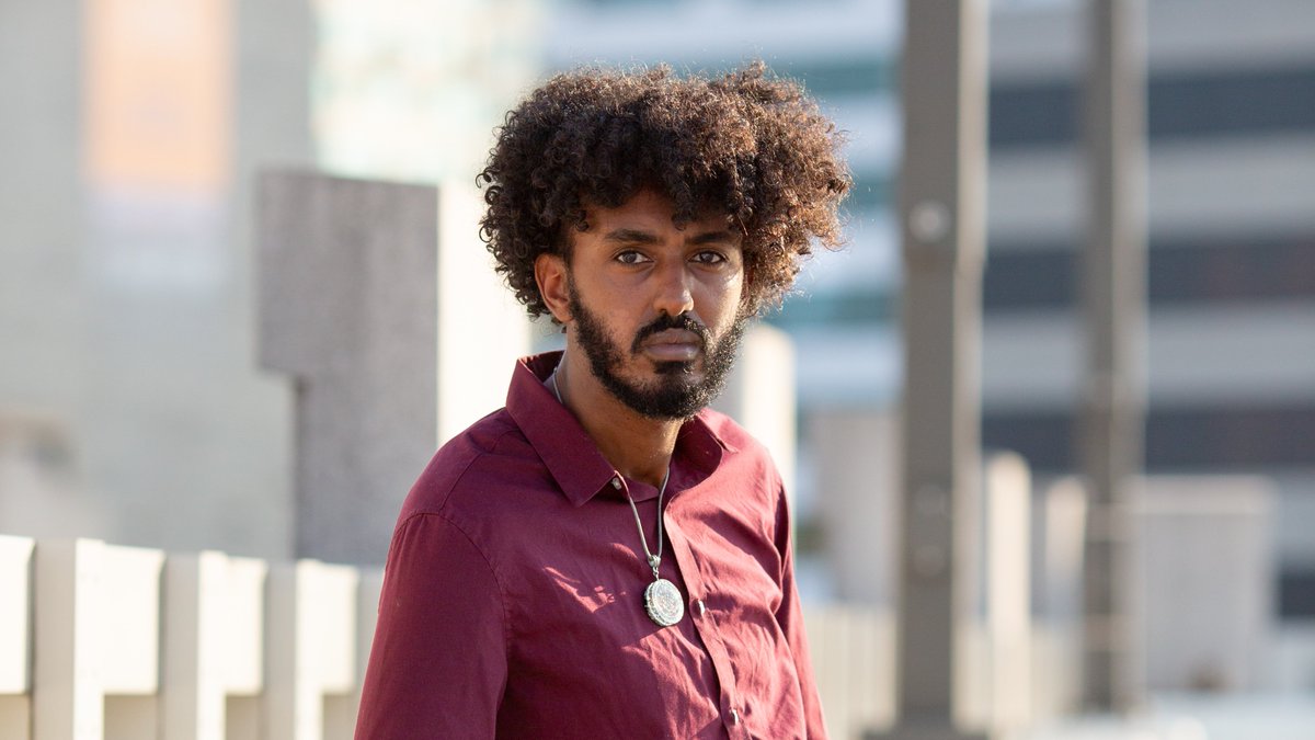 Nahom’s family left Eritrea when he was 8 years old, following years of war and civil unrest. Relatives living in the US were able to help them get status as lawful permanent residents.