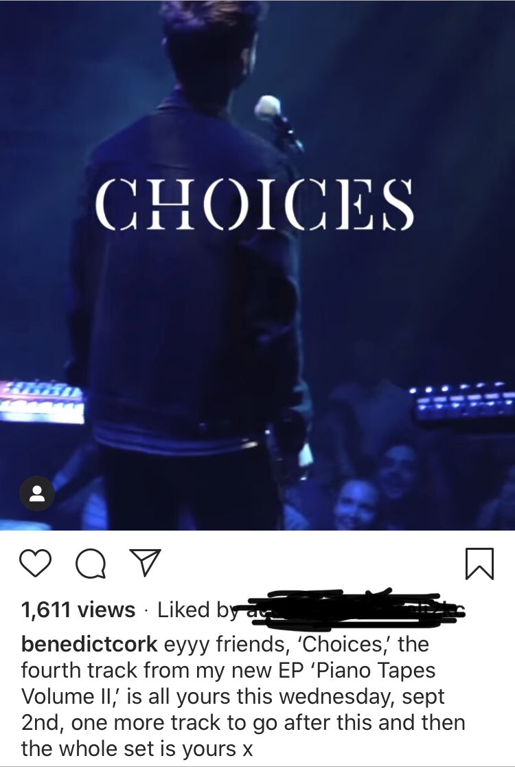 Adam Lambert’s IG story (from <a href="/benedictcork/">Benedict Cork</a>’s IGV. Link: instagram.com/p/CEg-auLlbQr/…)