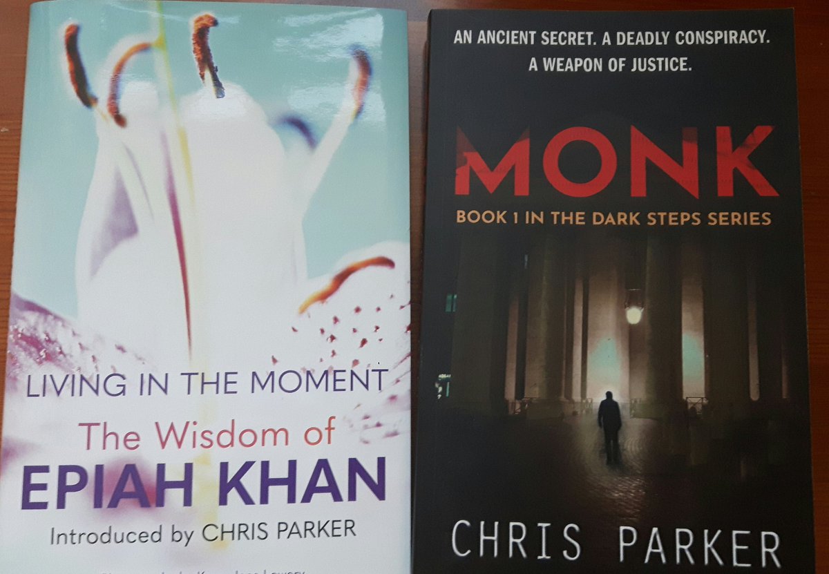 'Monk' and 'Living In The Moment, The Wisdom Of Epiah Khan' both published by @urbanebooks have received 50 Amazon reviews between them - 25 each - all 5 star!

Thank you to everyone who took the time to write a review.

And I'm delighted that you enjoyed the books!