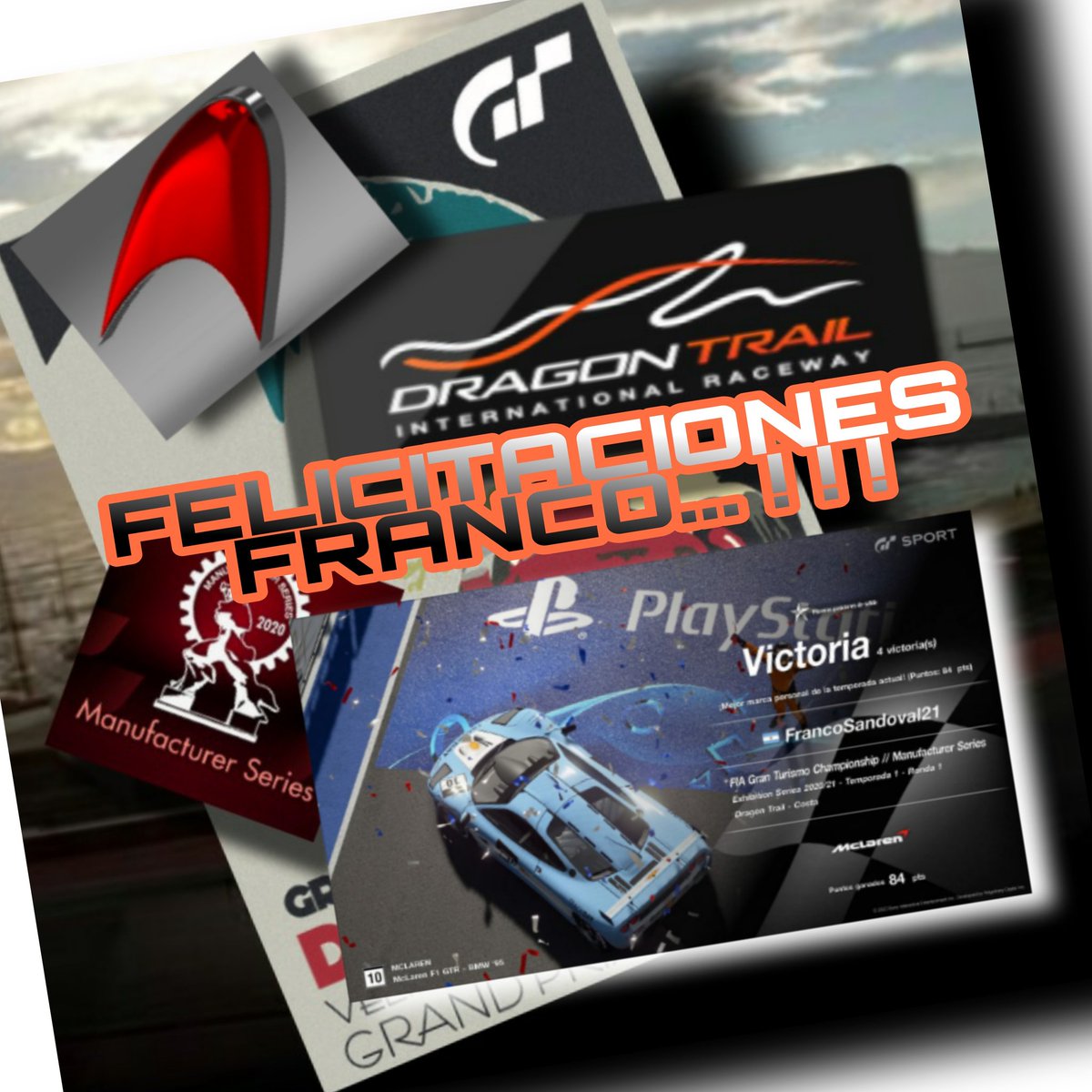 FargtOficial's tweet photo. FELICITACIONES FRANCO!!!
Ganador en DRAGON TRAIL
ππππππππππ
@FargtOficial
@thegranturismo
#Correlimpio
#QuedateEnCasa https://t.co/B98EsSZL9s