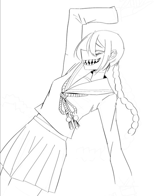 ちょっとだけ進んだところで前の絵と見比べて色々修正したくなっていますがとりあえず寝るマン 