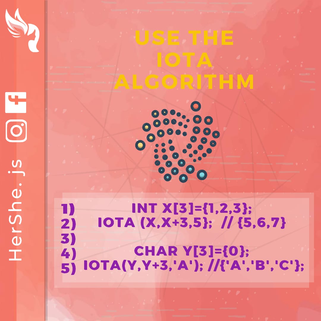 HersheJs's tweet photo. The iota algorithm
#iota #algorithm #Coding #codinglife #CodingTips #codingisfun #code #coder #programming #programmer #HerShejs #womenintech #WomenInSTEM #WomenWhoCode #WomeninScience #GirlsWhoCode #Developer #frontenddevelopment #backenddevelopment #technology #tech https://t.co/sMC192nY8F