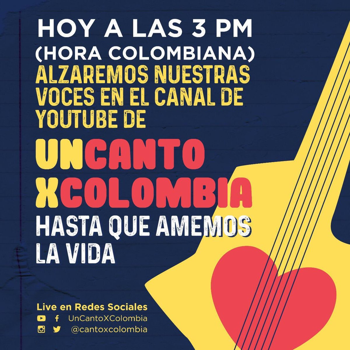 MdeFrancisco12's tweet photo. #UnCantoXColombia https://t.co/f06h0buPGy