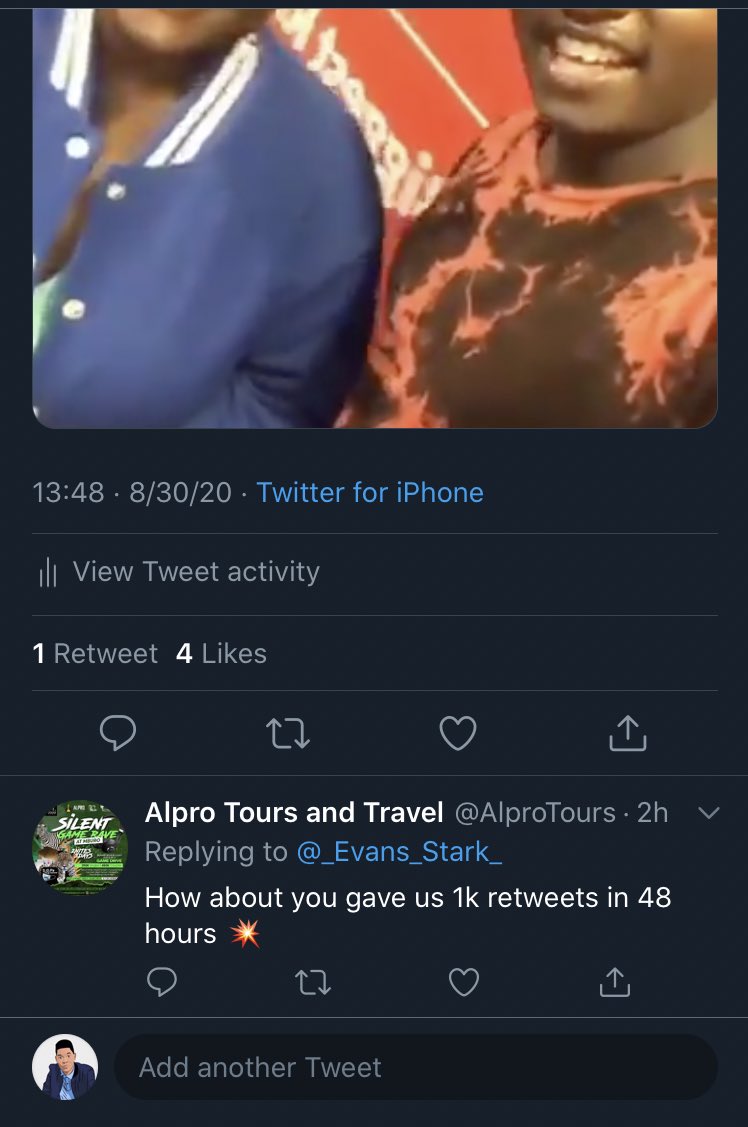 lyrical Essie (@lyricalessie) on Twitter photo Guys help me win this . I humbly request for your retweet. I have less than 48hrs to secure my tour ticket with <a href="/AlproTours/">Alpro Tours and Travel</a> . Thanks 🙏 #SilentGameRave Guys help me win this . I humbly request for your retweet. I have less than 48hrs to secure my tour ticket with <a href="/AlproTours/">Alpro Tours and Travel</a> . Thanks 🙏 #SilentGameRave