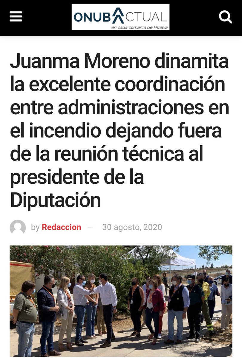 amarohuelva's tweet photo. #MorenoBonilla llega el último y revienta la coordinación. 

Para hacer esto... debería haberse quedado de vacaciones. 

De vacaciones como en #LaVueltaAlCole, como en la contratación de #Rastreadores,...

Solo activo para cambiar @AndaluciaJunta 

https://t.co/IkWf9oCpz0 https://t.co/WOdPwyOGr7