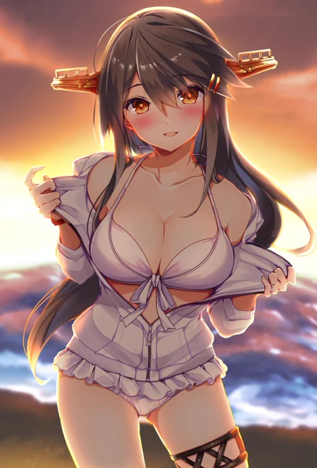 お疲れ様榛名ちゃん 