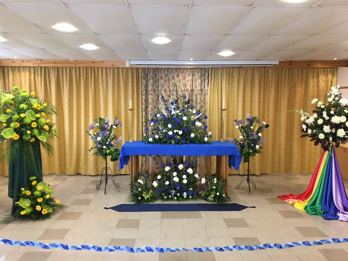 For this years (somewhat miniature version) Patronal Fayre St. Bartholomew’s, Newbiggin pays tribute to the NHS, Ambulance Service and all key workers with a floral display at Church Centre. Also open Monday 31st August 10-2.