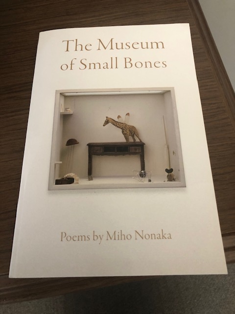 THE MUSEUM OF SMALL BONES: Splendid new collection of lyric poems by English professor, Dr. Miho Nonaka on faith, silk, glass, bilingual experiences, and her Japanese American heritage out from Ashland Poetry Press 
<a href="/WheatonCollege/">Wheaton College</a> #faith #poetry #womenwriters #poems <a href="/ashlandpp/">Ashland Poetry Press</a>