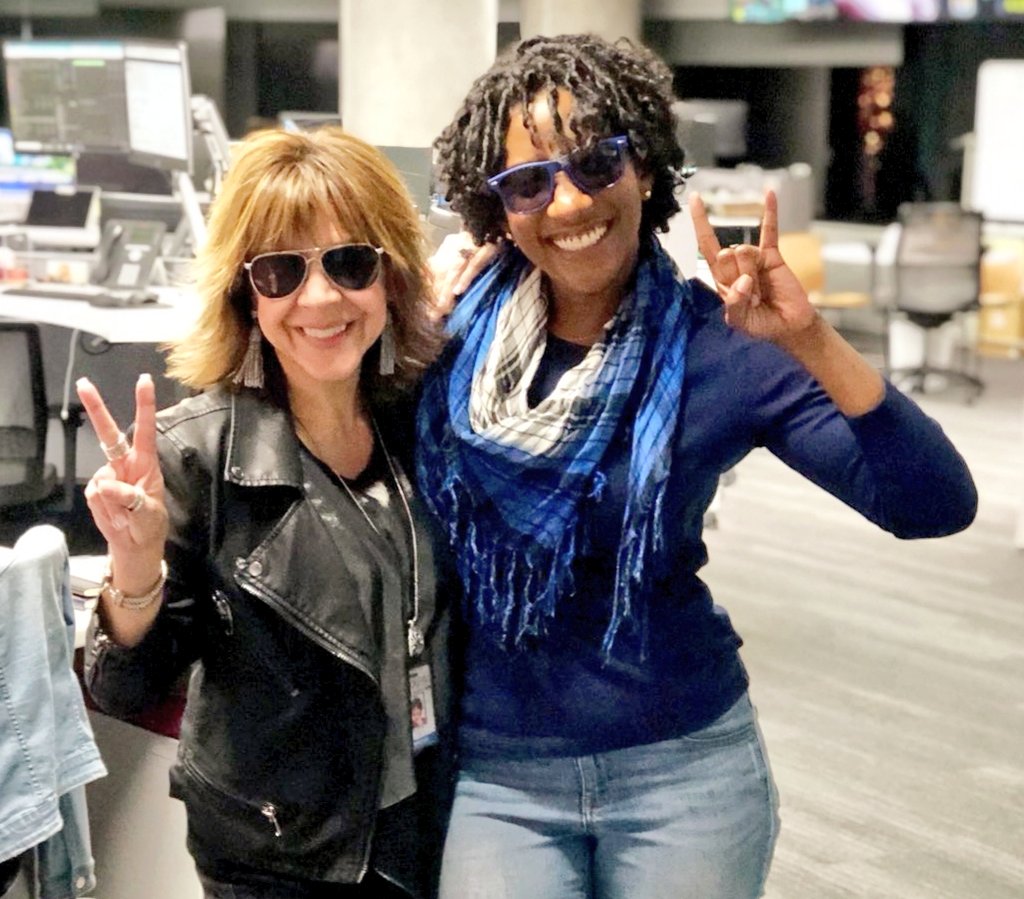 Oh @SallyKHOU11, its so hard to say goodbye so I'll just say 'see you later'! We rocked it out at KHOU and had a great time working together. I will miss our secret surprises,  our talks, our hugs and your laugh. You have a great big ❤... your new team is so lucky to have you!