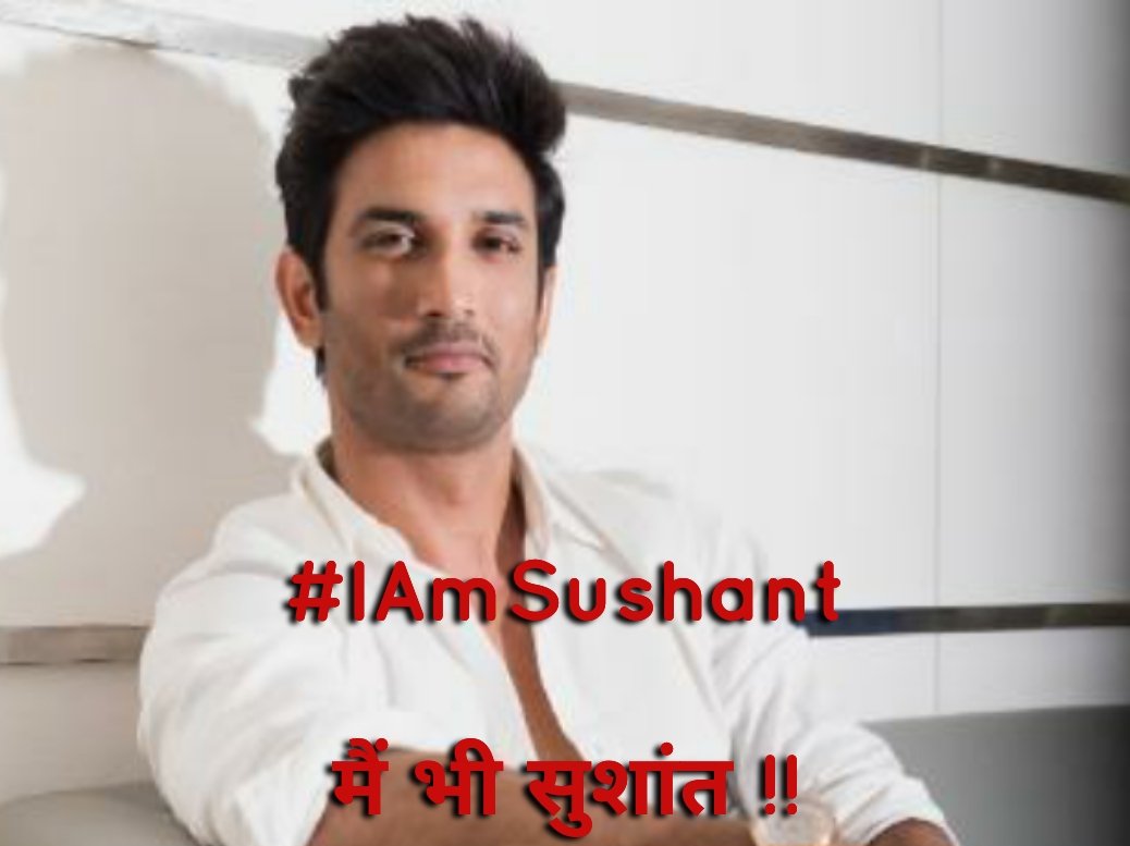 DabhiBH's tweet image. I am Sushant..

We all are Sushant..

We want justice..

We want culprits behind the bar..
#IAmSushant
@ZeeNews
