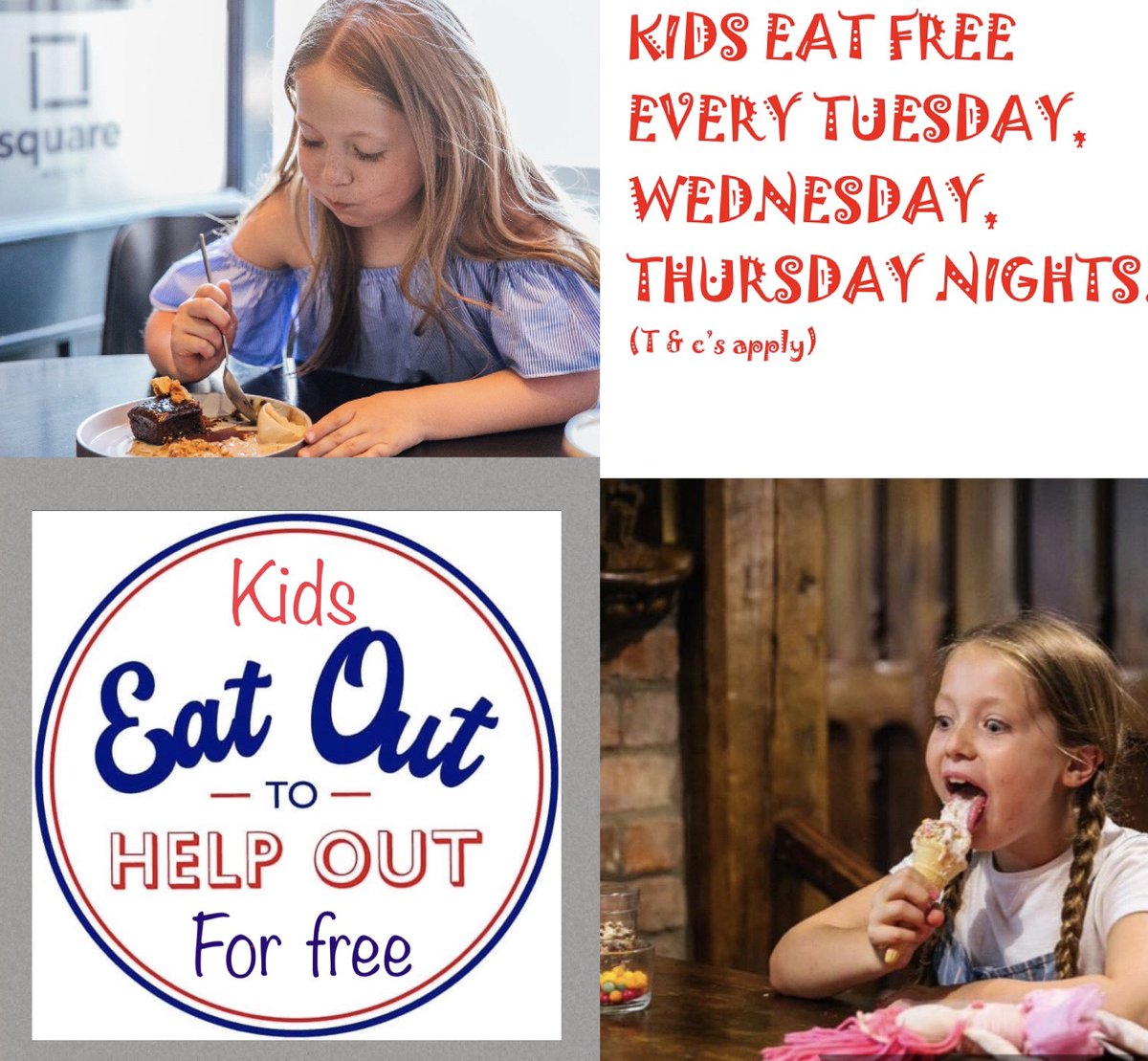 It’s time for the kids to #EatOutToHelpOut #thinkingoutsidethebox #proper #bookyourtablenow