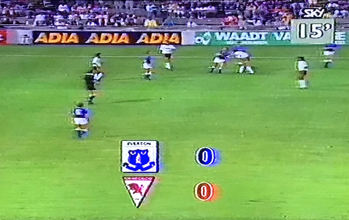 #71 Torino 2-2 EFC (Torino won 4-3 on pens) - Aug 5, 1988. EFCs 2nd pre-season game in Switzerland saw them draw 2-2 with Italian side Torino, before losing 3-4 on pens. Tony Cottee scored his first goal for EFC, alongside Graeme Sharp. Footage from the game shown on Sky below.