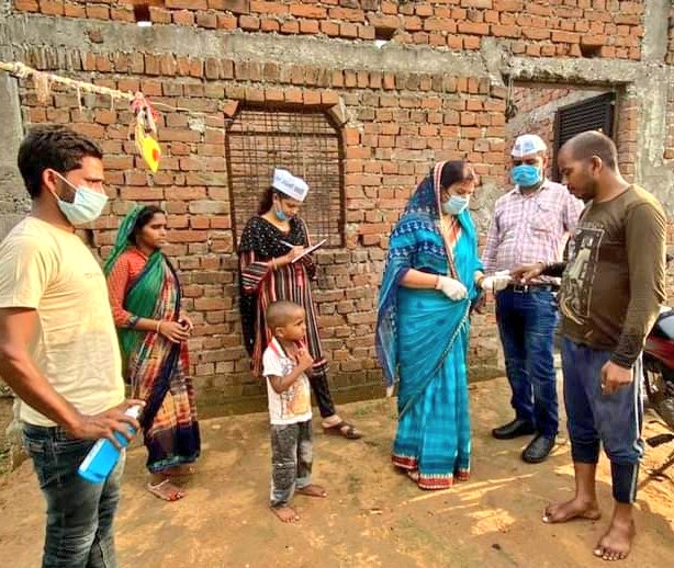 AAPWomanWingMP's tweet photo. नारी शक्ति ने ठाना है, प्रदेश से कोरोना मिटाना है।
#AAPKeOxiMitra https://t.co/BaoK7cvWM5