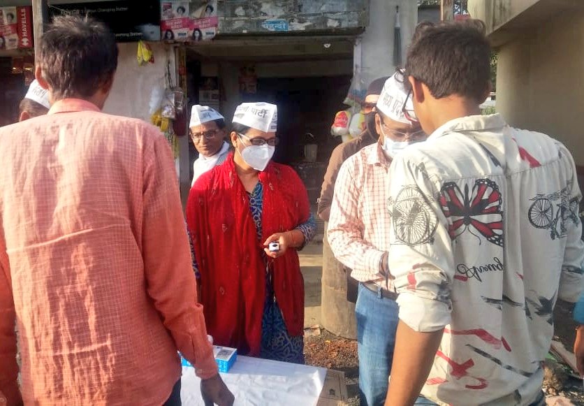 AAPWomanWingMP's tweet photo. नारी शक्ति ने ठाना है, प्रदेश से कोरोना मिटाना है।
#AAPKeOxiMitra https://t.co/BaoK7cvWM5