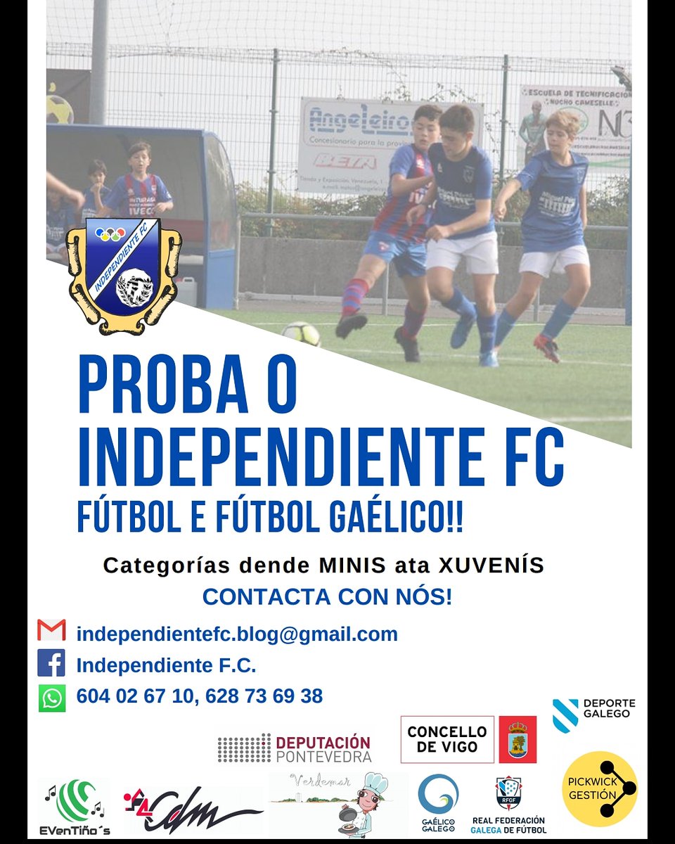 IndeFC_Vigo's tweet photo. Empezamos el día 1!! 
💙💙🏐⚽💙💙 https://t.co/LvEIJP7pEl