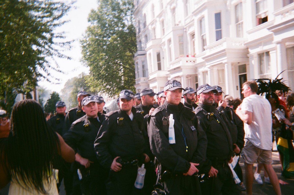 blkintheday's tweet photo. The weather was beautiful but the police presence was too much - the one way systems and metal detectors were bad vibes. https://t.co/dumLlmioGR