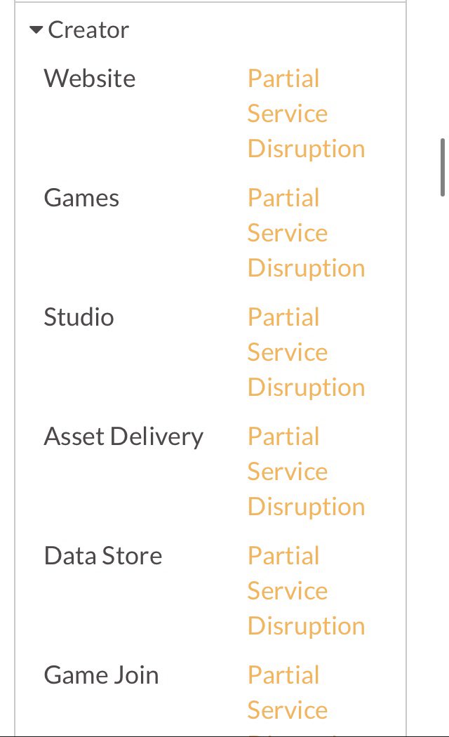 Robloxoutage Hashtag On Twitter - why is roblox down august 30 2020