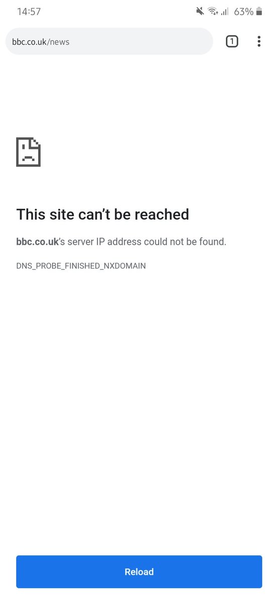 dalehay's tweet photo. Hmm, seems @BBCNews website is down... who pressed the wrong button? 🤔 #BBCDown https://t.co/EurktDT3pb
