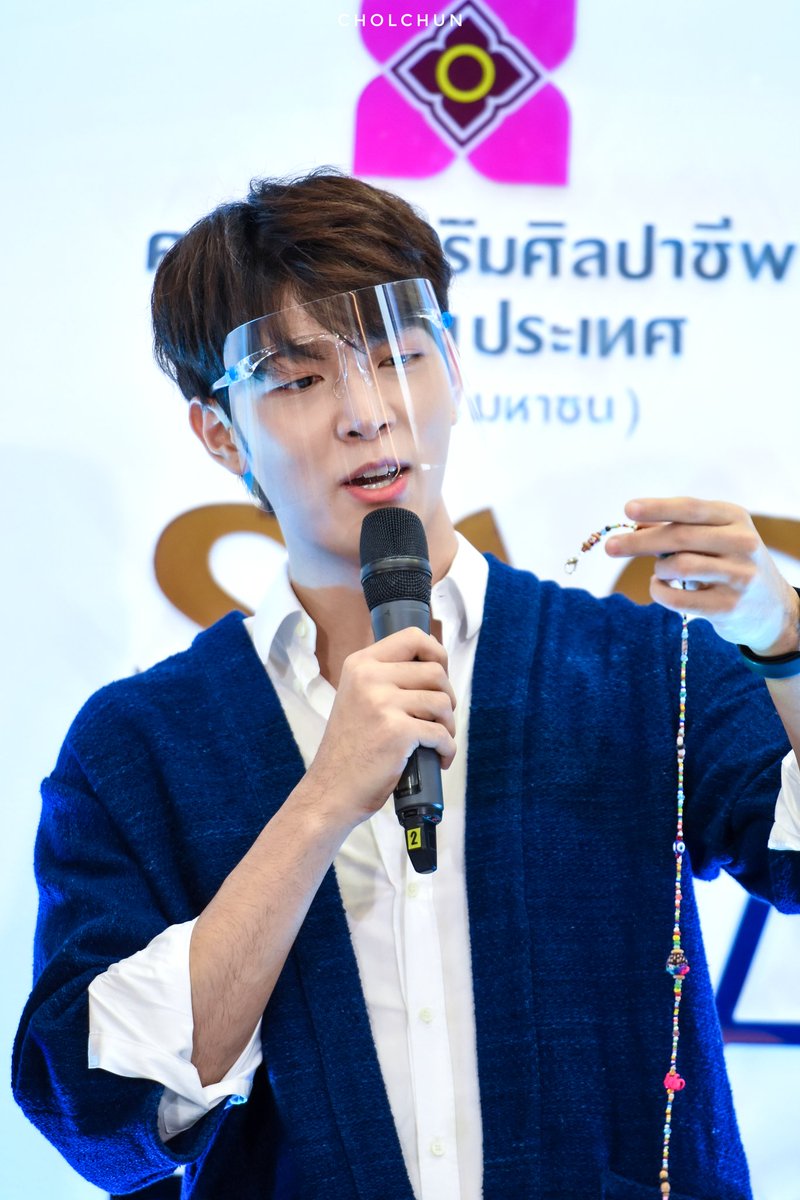 ผมร้อยสร้อยได้แล้วนะฮะ คริๆ
#ก็อตอิทธิพัทธ์
#SACICTCRAFTFAIR2020