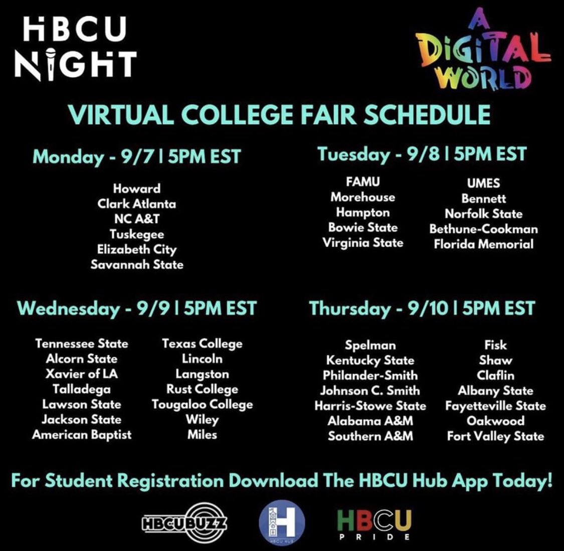 HBCU College Fair!! Register Today!!!