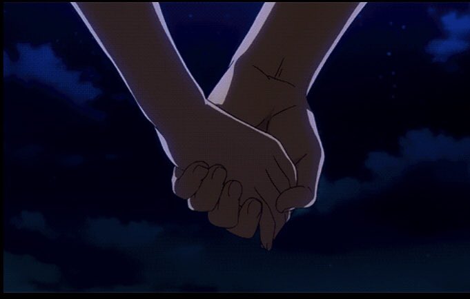 Thread by @filterskv, taekook holding hands as anime couple; a short cute  thread im not [...]