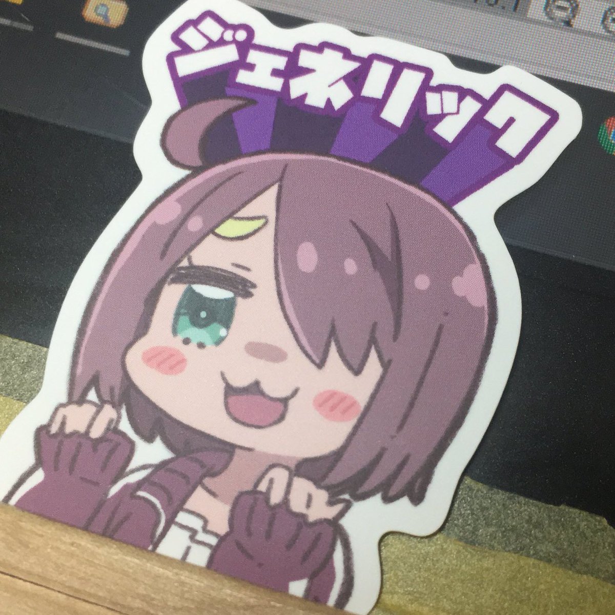 壁紙にした 十月十日ちゃん 新人vtuber ファンのイラスト 壁紙にした 十月十日ちゃん 新人vtuber ファンのイラスト