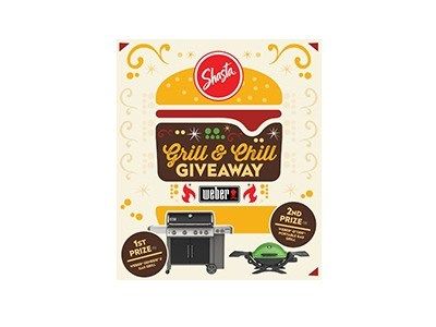 GooseGiveaways's tweet photo. Ends Tomorrow!
🍔 Shasta Grill and Chill Giveaway – 3 winners!
🖱️ Click here for sweepstakes link and details 👉 https://t.co/vXbN3hvEHf
 
🌍 Open to US (48 contig), DC, 18+ 

Enter to win 1 of 3 Weber Gas Grills

#sweepstakes #giveaway #shasta #winagrill https://t.co/jN1kCiprKi