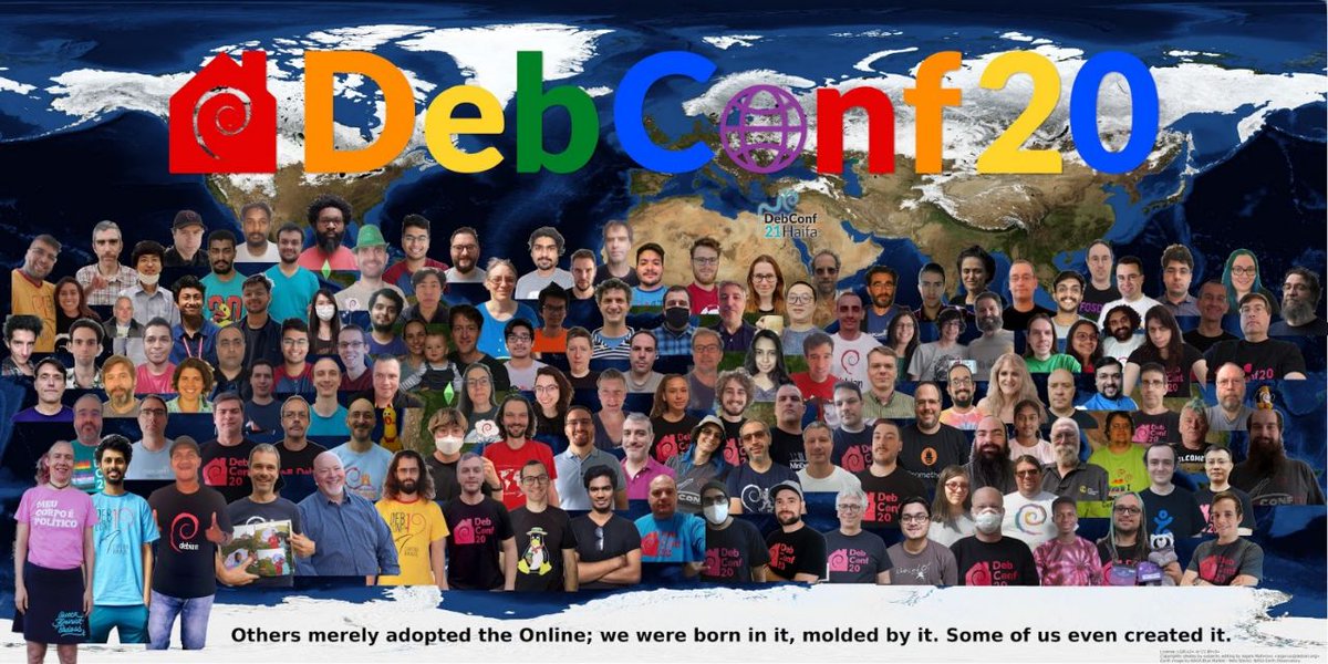 Daniel_Lenharo's tweet photo. Hoje dia de folga... A noite faço meu relato!!! Semana intensa e sensacional!!!!

#DebConf20 https://t.co/8zPJduFoEw