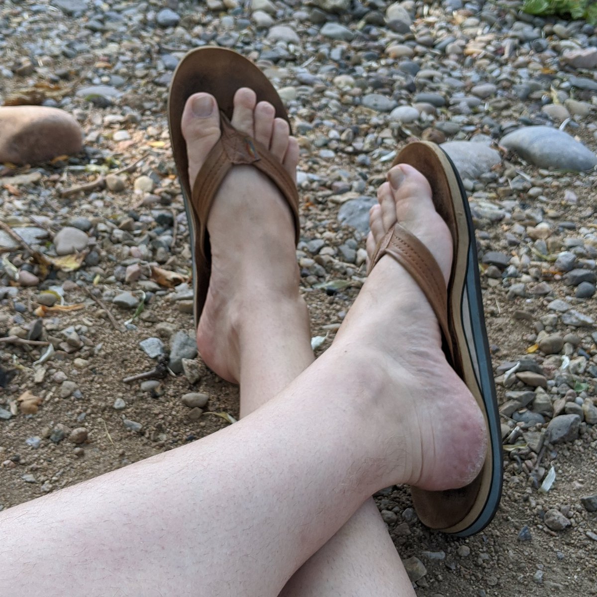 dad flip flops