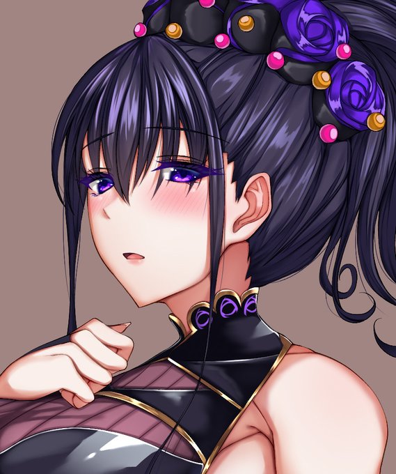 水着紫式部の顔wip 