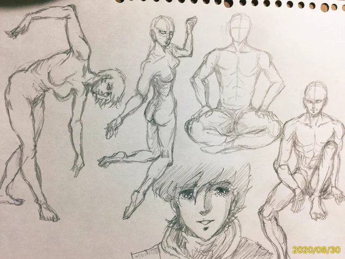 夏休みの友が終わらない8月末。
真面目なのも描いて寝ます。
(^ω^)
皆さまの夏休みの友が終わりますように。✨ 