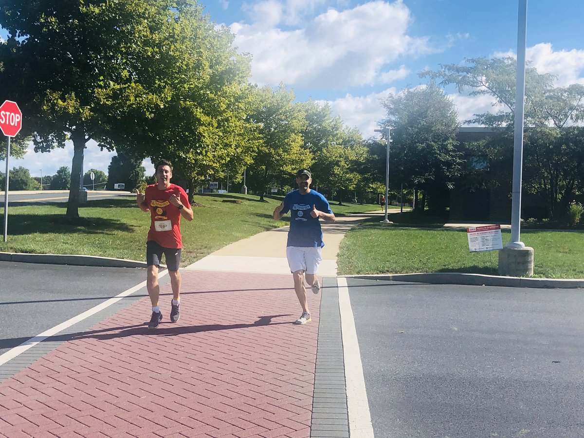 AndrewTinsley19's tweet photo. Great morning taking part in a virtual 5k Wizard Run with Mike & Evan!!!! #WIZARDRUNVIRTUAL https://t.co/hiSacr5zI8