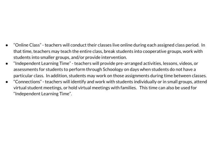 Hey Cards! Remember: Online class starts tomorrow! Are you ready? Make sure you understand the schedule and make it to all your Zoom meetings on time ⏰