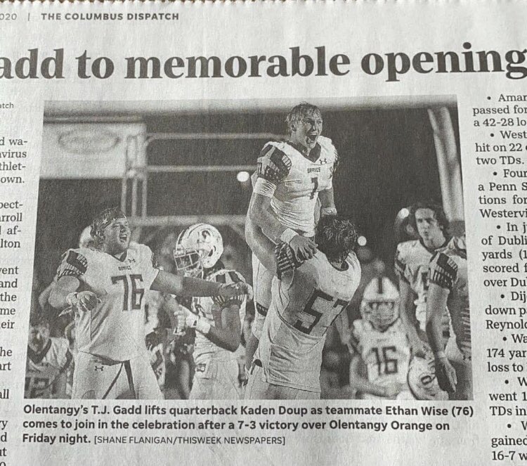 solishsfbcoach's tweet photo. This right here👇👇. Their faces say everything.  This IS one of MANY reasons why football is so important!!! @OHSBravesFB https://t.co/6cAxpVO6mm