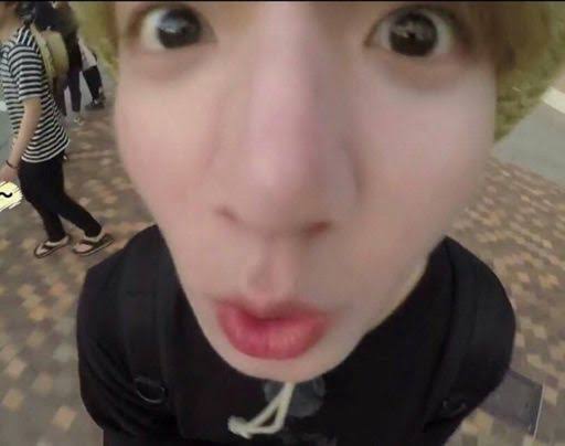 When Jungkook's super close to the camera. A very ᶜᵘᵗᵉ thread: